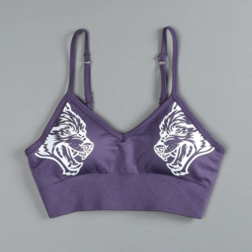 Darc Sport She Dual Seamless Everson Sports Bra in Vintage Plum